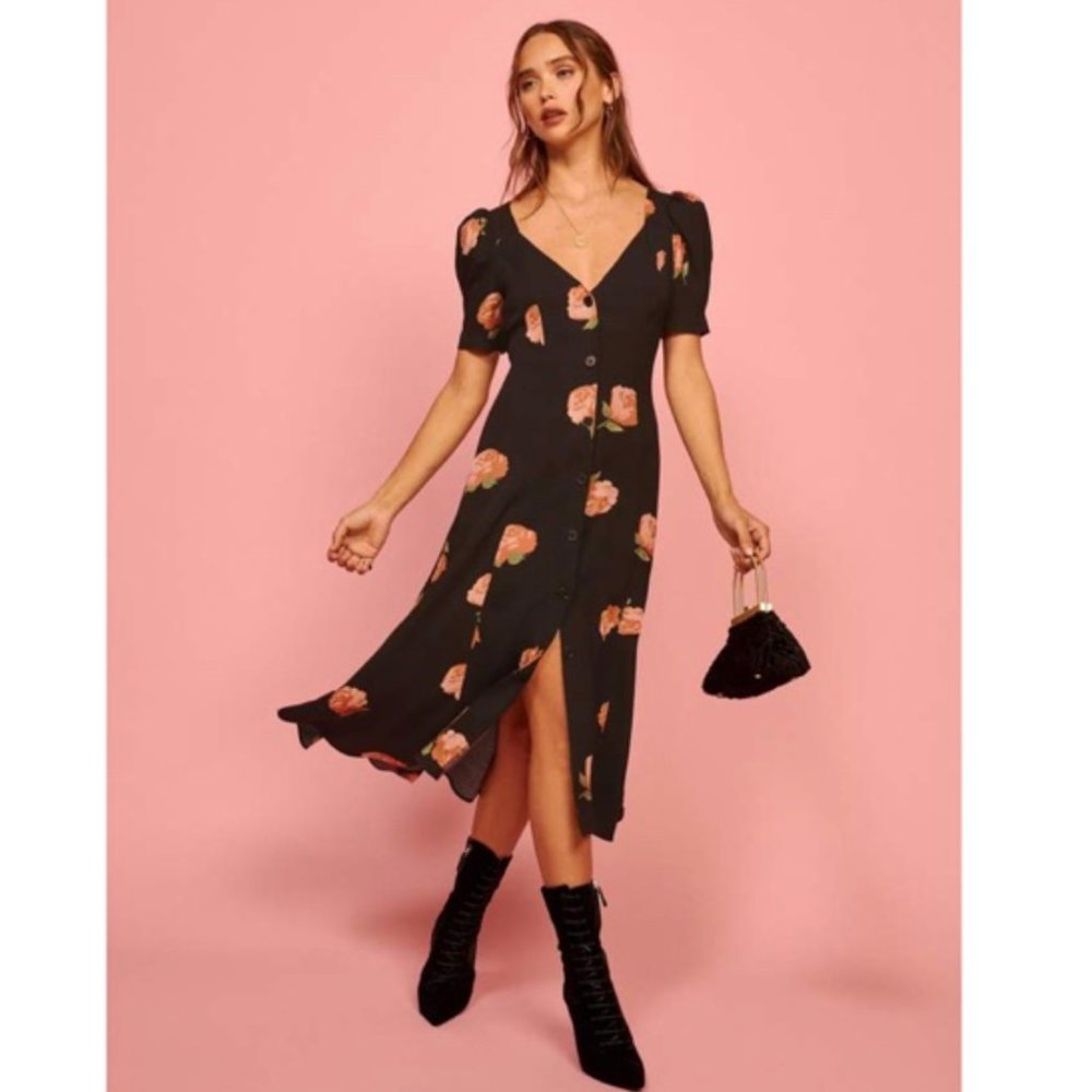 Reformation Britt Dress in Ingrid Print